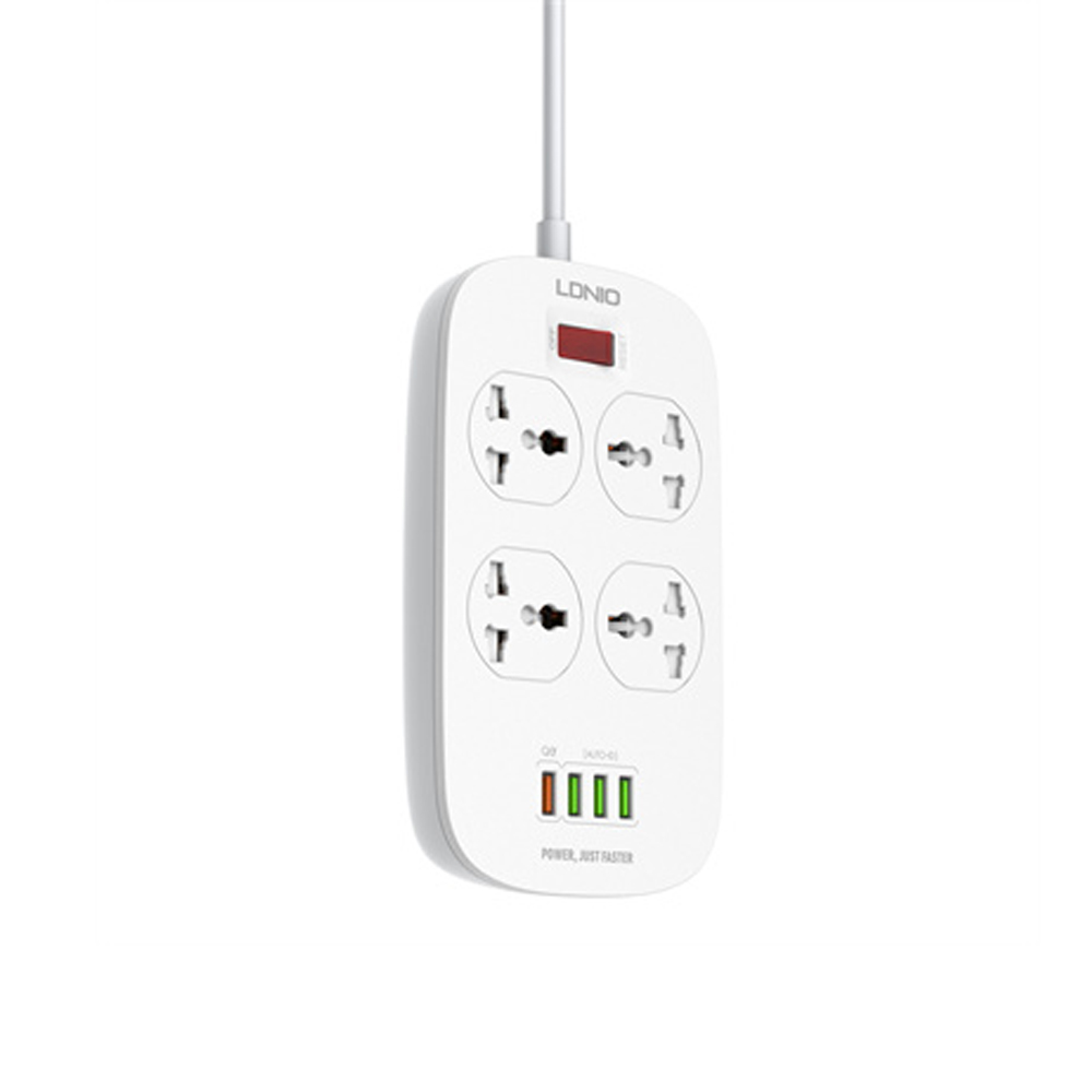 LDNIO 4 AC Outlets Universal Power Strip SC4407