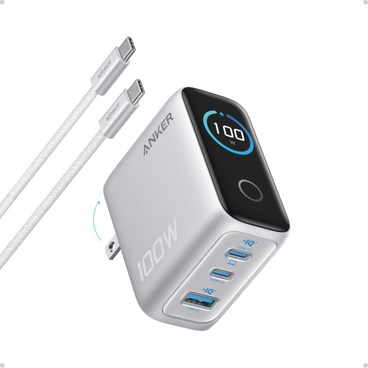 Anker Zolo 100W Charger for Phone Tablet & Laptop